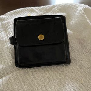 Vintage Coach wallet. 10 credit card slots. Bill fold and change purse.